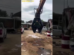 Δύο κυλίνδρες ισχυρή μηχανή ξυρίσματος χάλυβα hardox 450