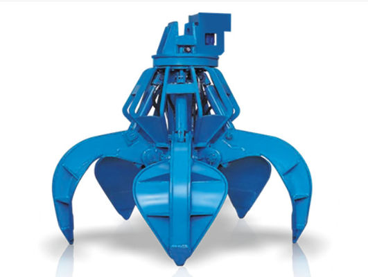 Αγορά Q355Mn Χάλυβα Υδραυλική λαβή ξύλου Excavator Log Grapple 450kg online manufacture