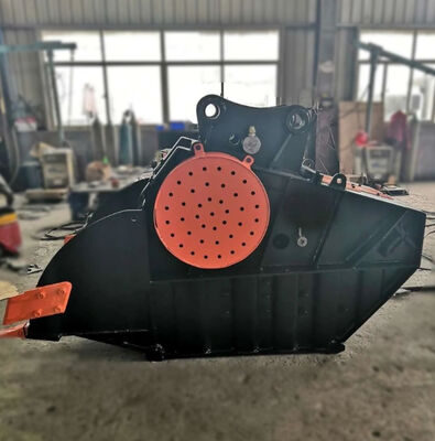 Αγορά 0.7cbm όγκος φορτίου Excavator Bucket Crusher 240Bar για 23-33 τόνους Excavator online manufacture