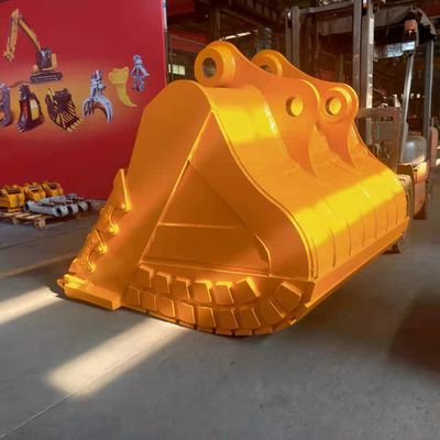 Προσαρμοσμένο χρώμα Standard Excavator Bucket Προσαρμοσμένο υψηλής αντοχής Excavator Bucket βαρύ εξοπλισμό